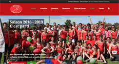 Desktop Screenshot of pessac-athletic-club.fr